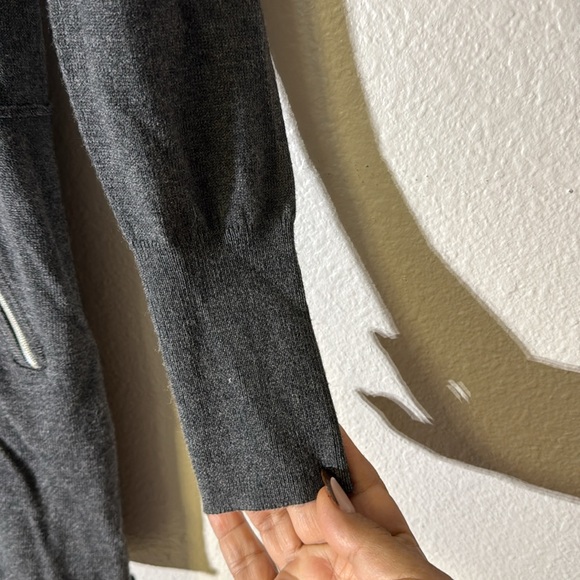 Athleta Charcoal grey Azalia knit dress X-Small - Picture 5 of 9